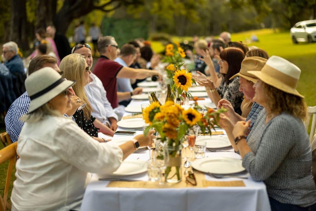 Longest Lunch at O'Reilly's Canungra Valley vineyards